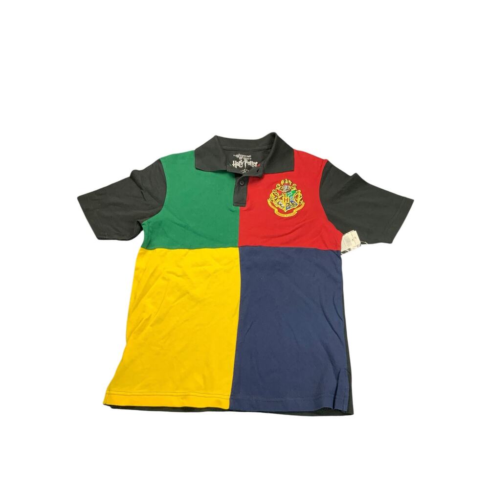 Universal Studios Wizarding World of Harry Potter Colorblock Polo S Embroidered